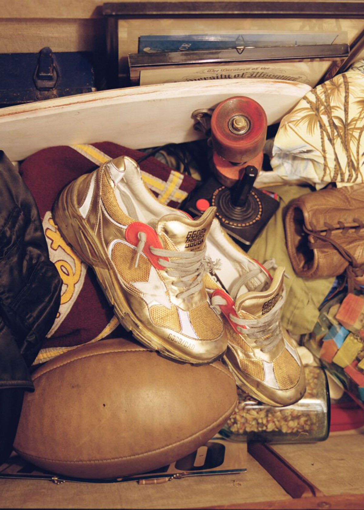 golden goose shoes photo campaign