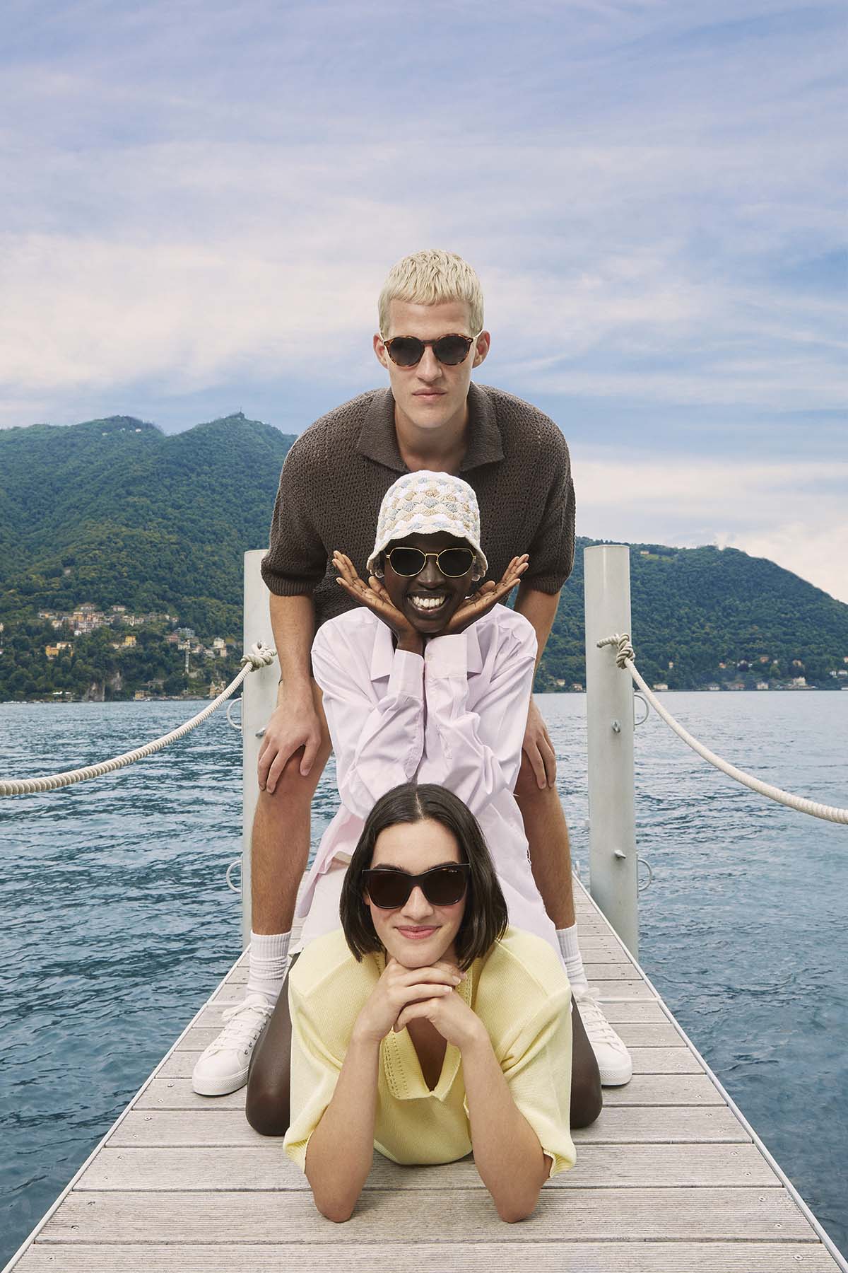 vogue eyewear ss22 photo and video campaign