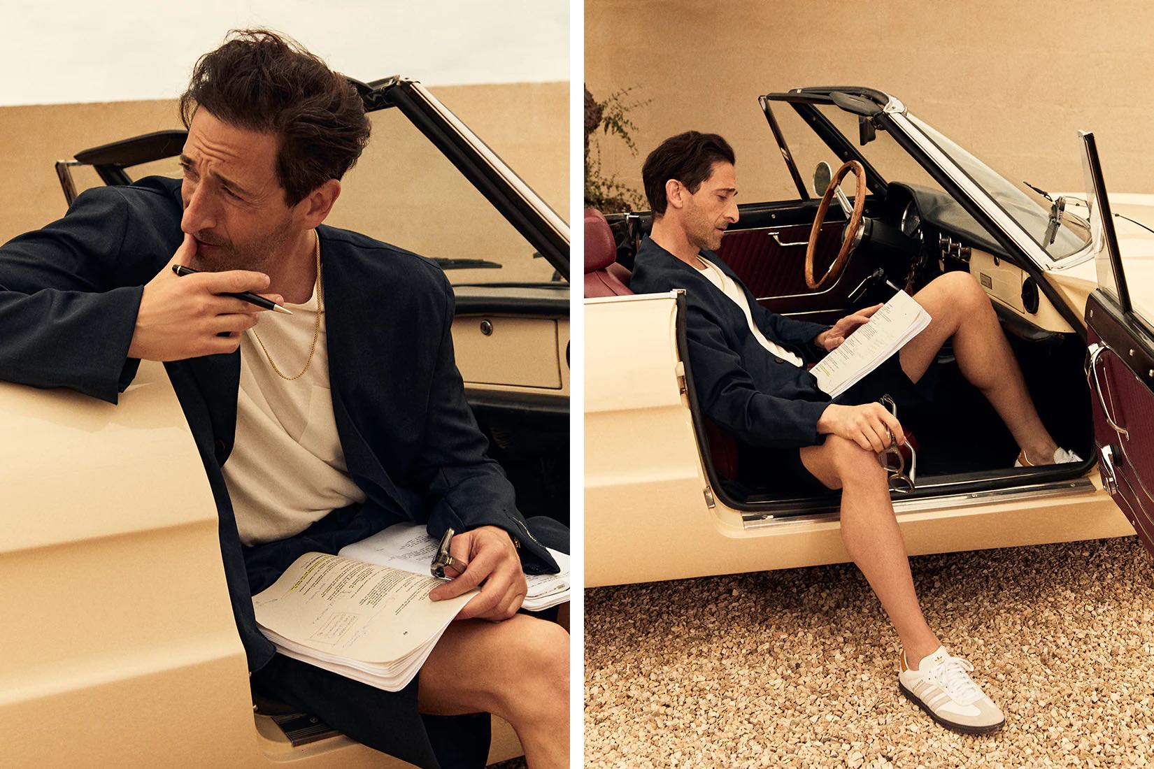 Adrien Brody for Kith Campaign SS23