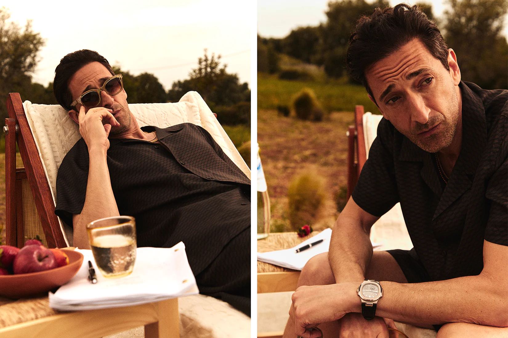 Actor Adrien Brody by Donovan Fenwick