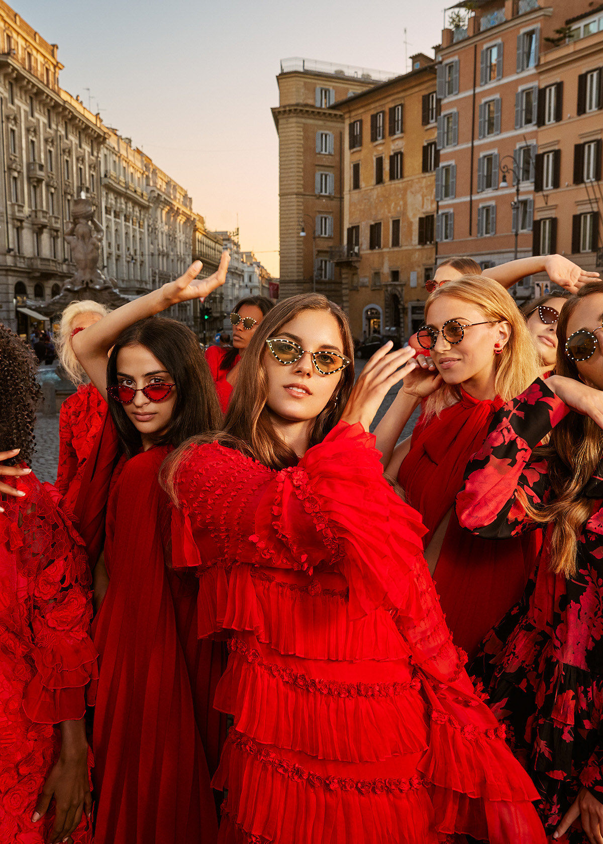 valentino sunglasses photo campaign