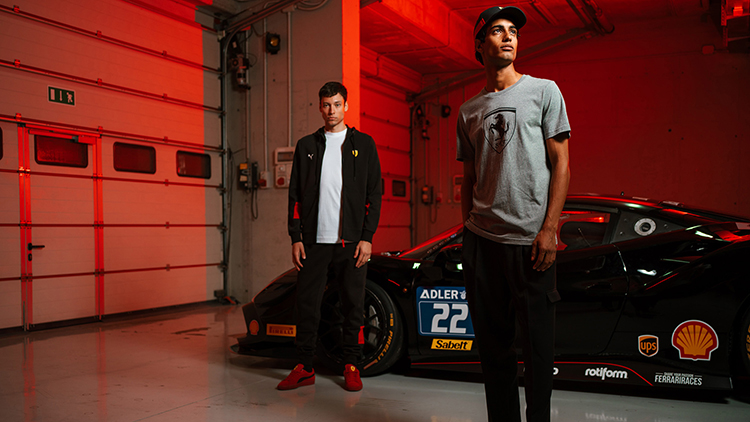 puma ferrari imola photo campaign shoot