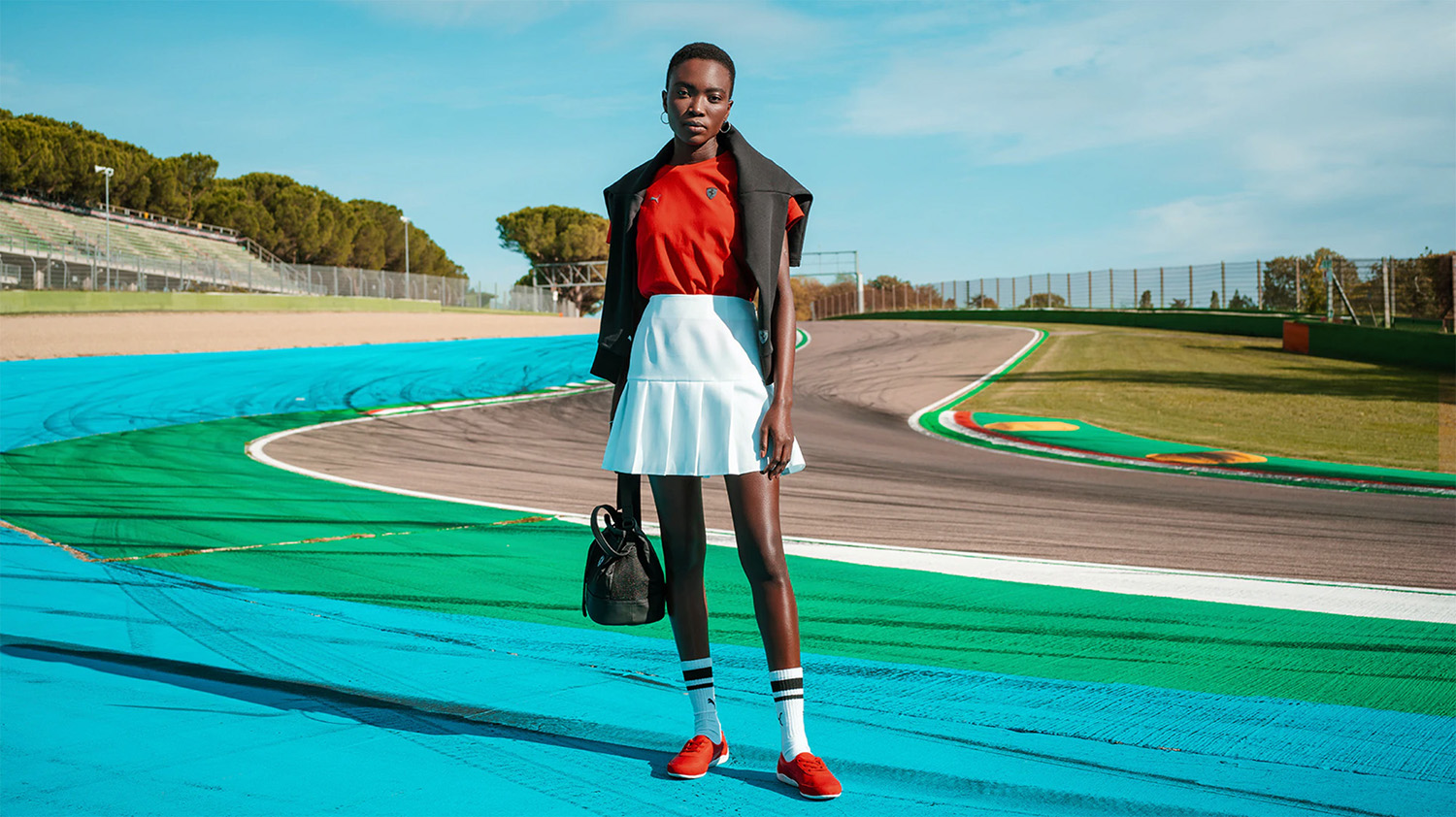 puma ferrari ss racetrack photo campaign