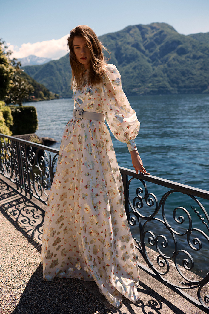 monique lhuillier photo and video campaign lake como