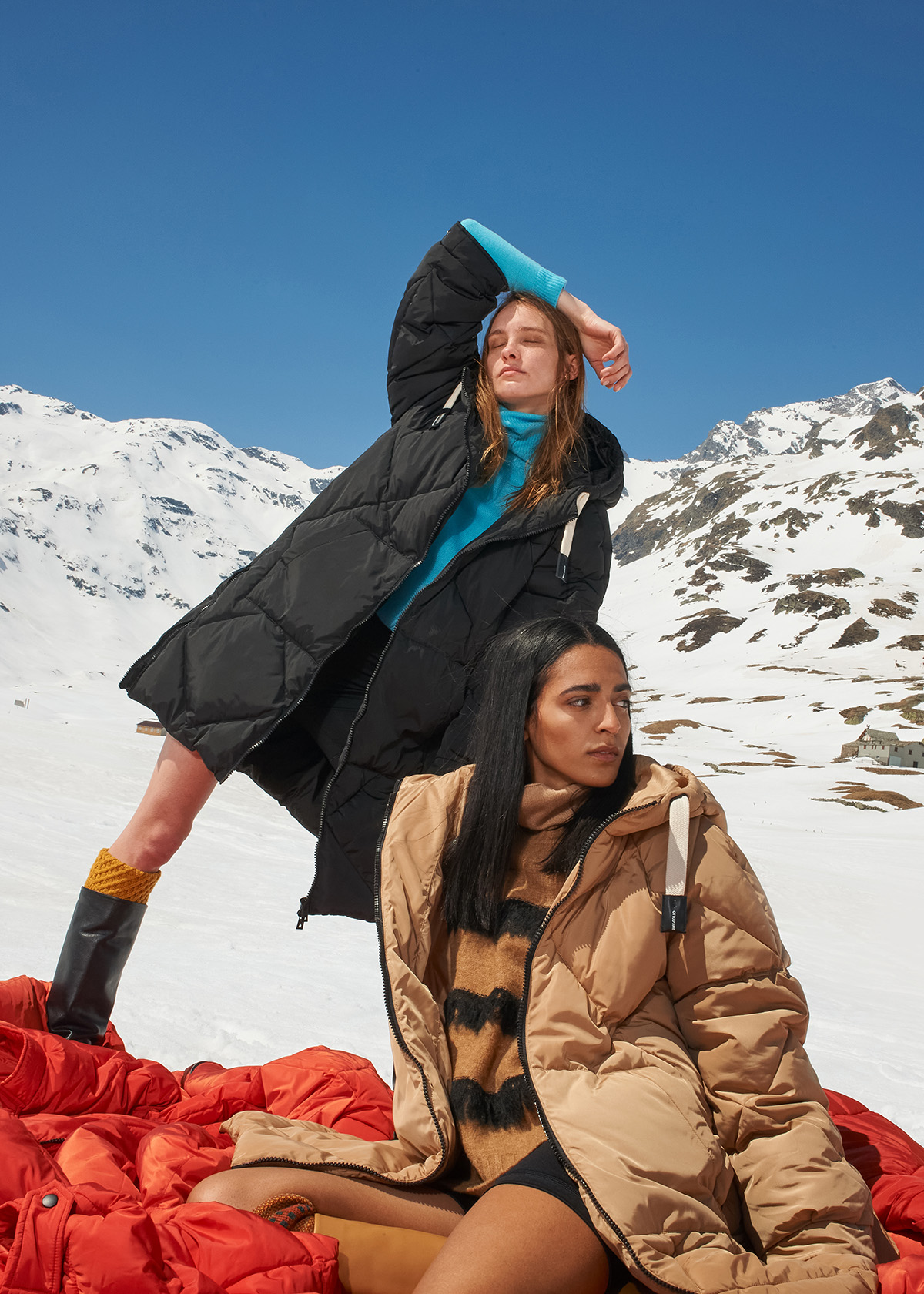 ottodame shoot in the alps fw21