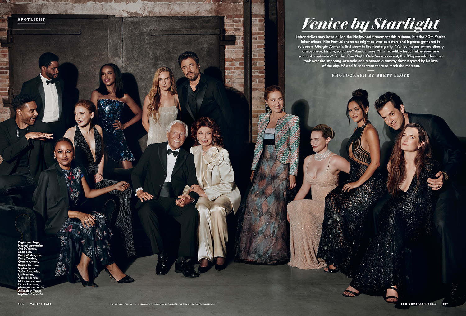 vanity fair cover venice film festival