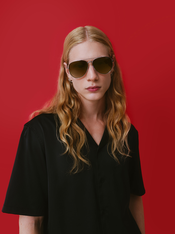 vogue eyewear photo production luxottica