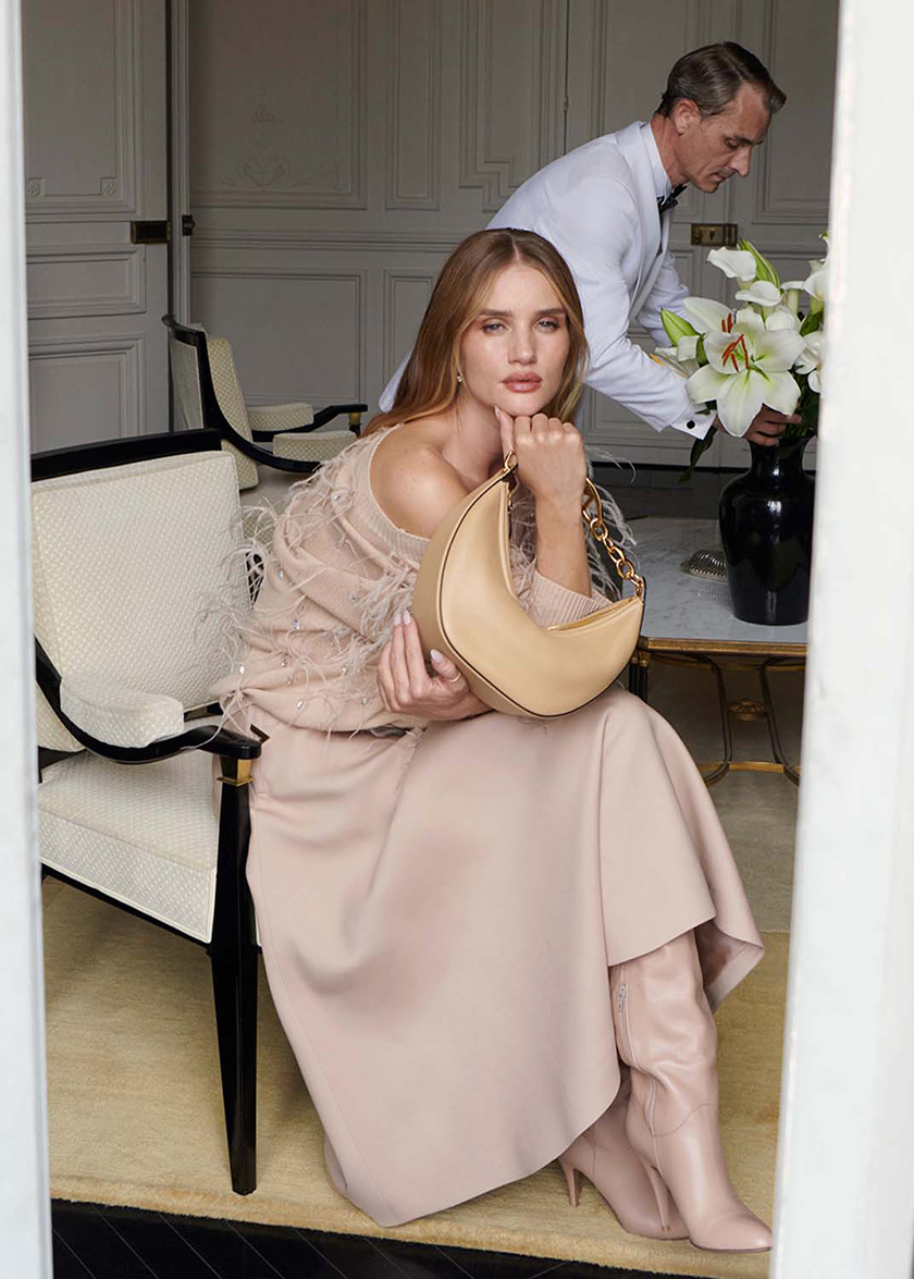 valentino rosie hungtington whiteley photo campaign holiday