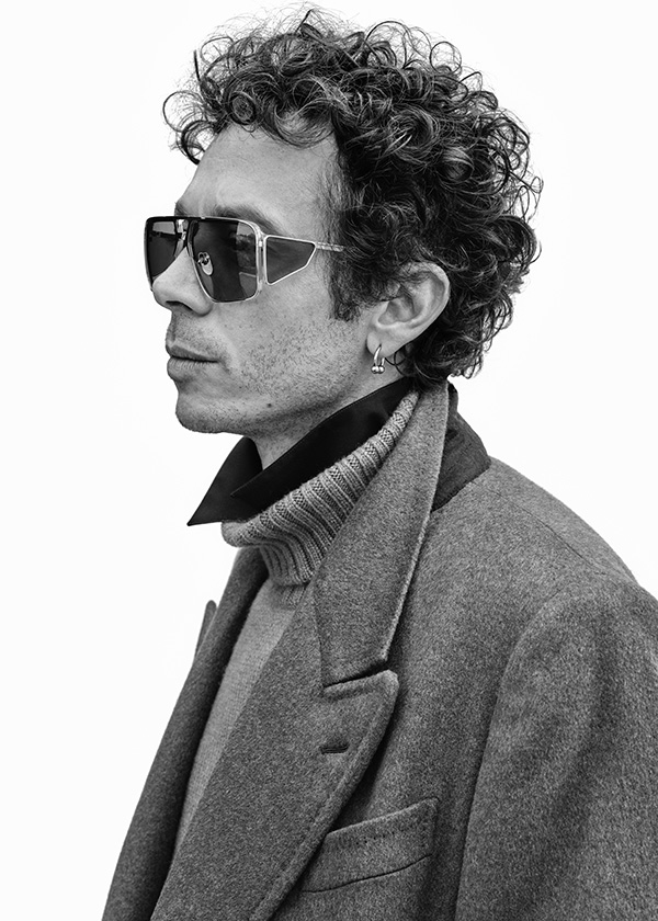 valentino rossi sunglasses campaign