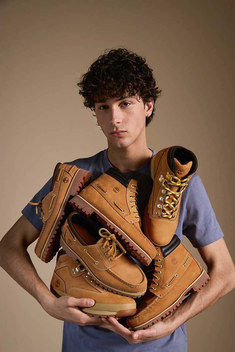 timberland fw24 evergreen photo campaign