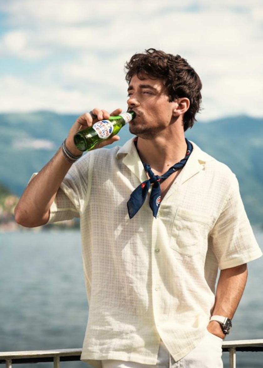 Peroni Charles Leclerc Cover