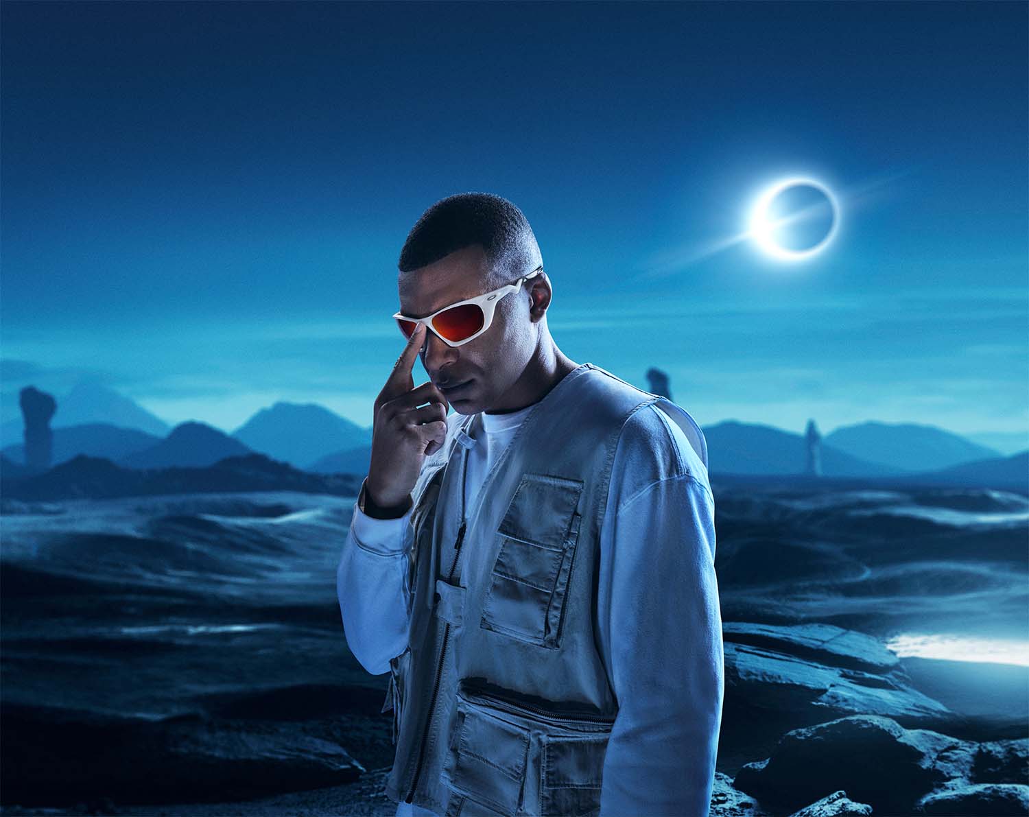 Mbappe photo sunglasses