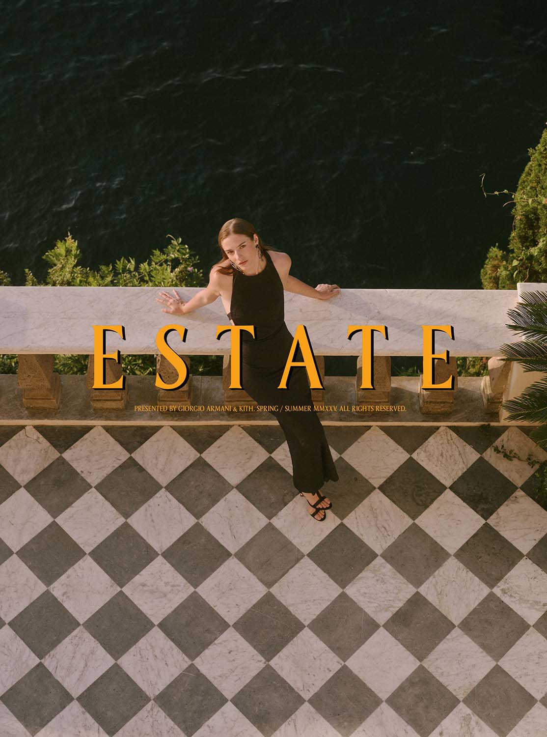 estate campaign kith x armani