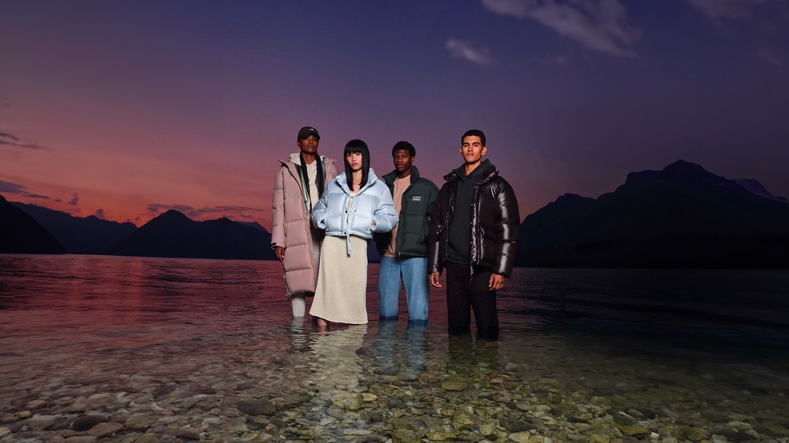 Axel Arigato winter campaign Lake Como fashion production