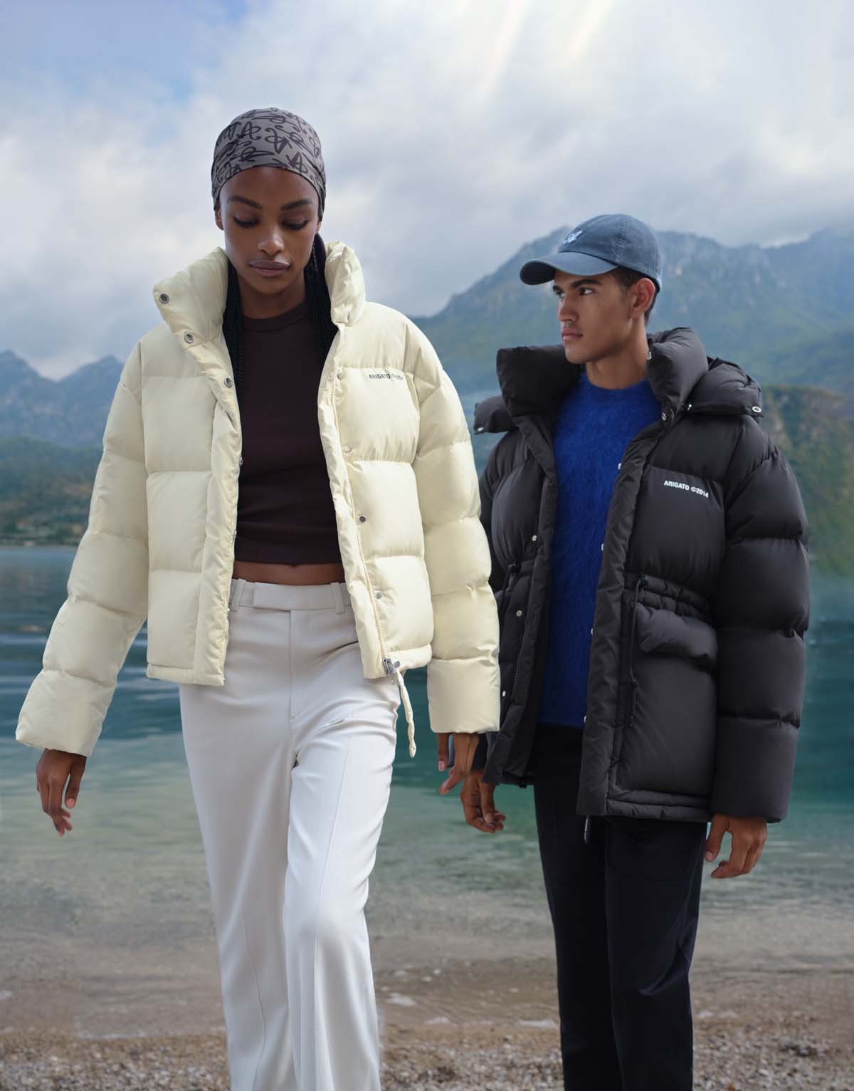 Integrated photo and video production lake como fashion brand