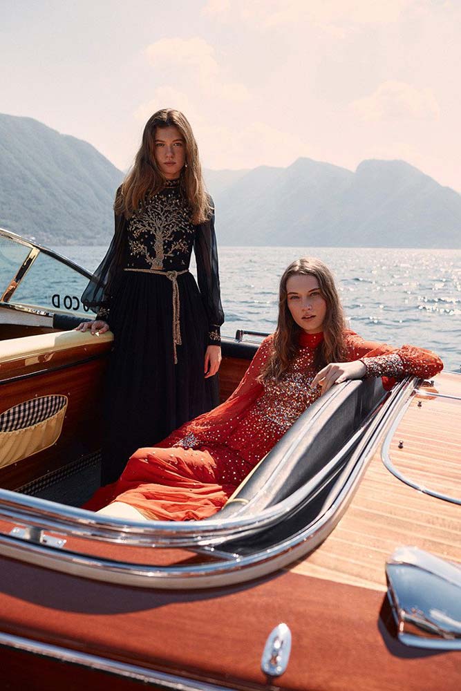 Classic Riva boat rental for photo shoot Lake Como
