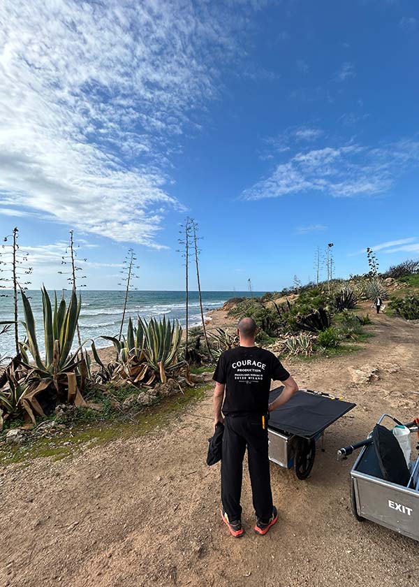 pristine beach location scouting sicily