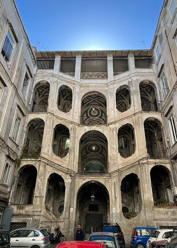 Location scouting Naples Palazzo San Felice