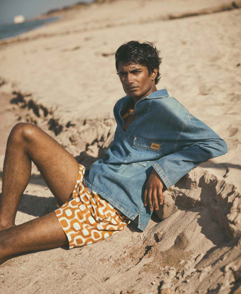 Fashion photography production service in Puglia, coastal location near Bari