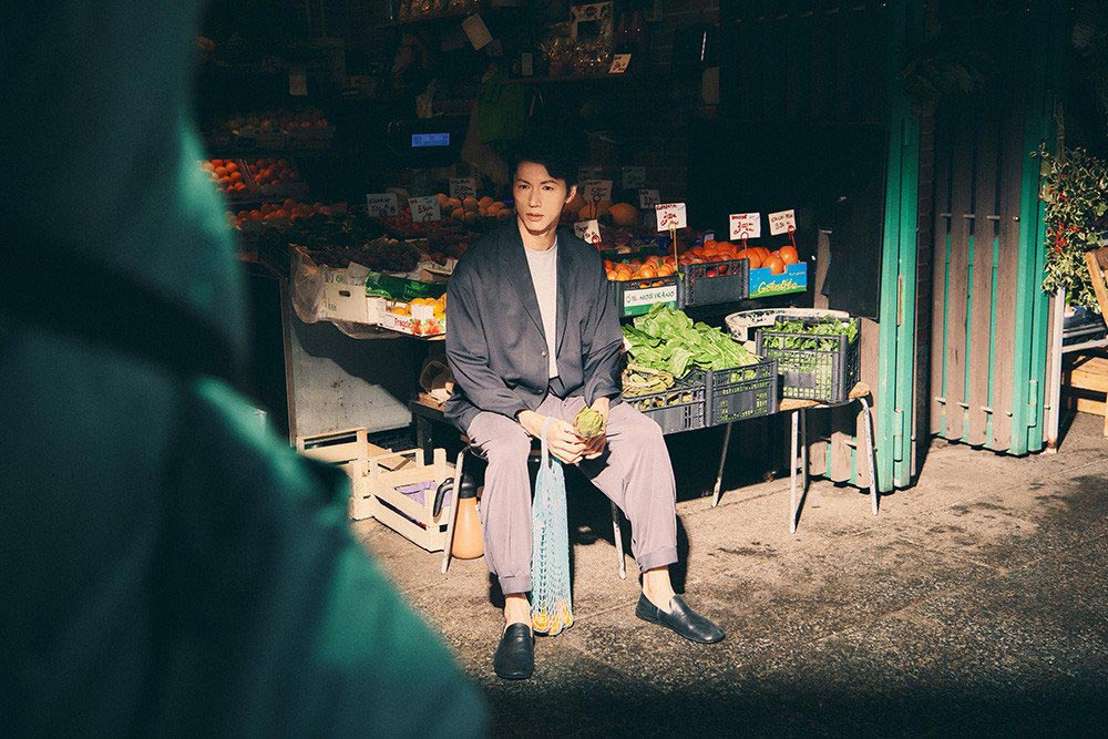 Urban photo production service in Milan for the Croquis SS24 campaign managed by Courage Production