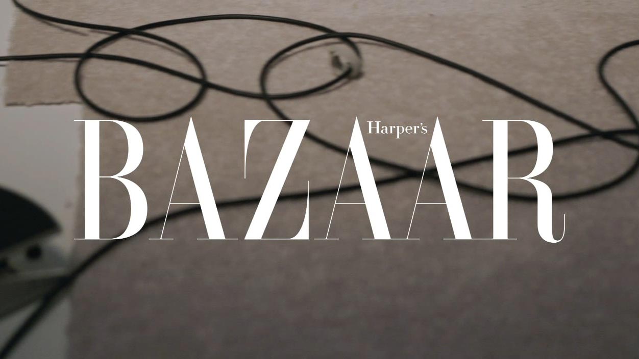 Fashion video production for Harper's Bazaar Icons campaign directed by Marco+Maria
