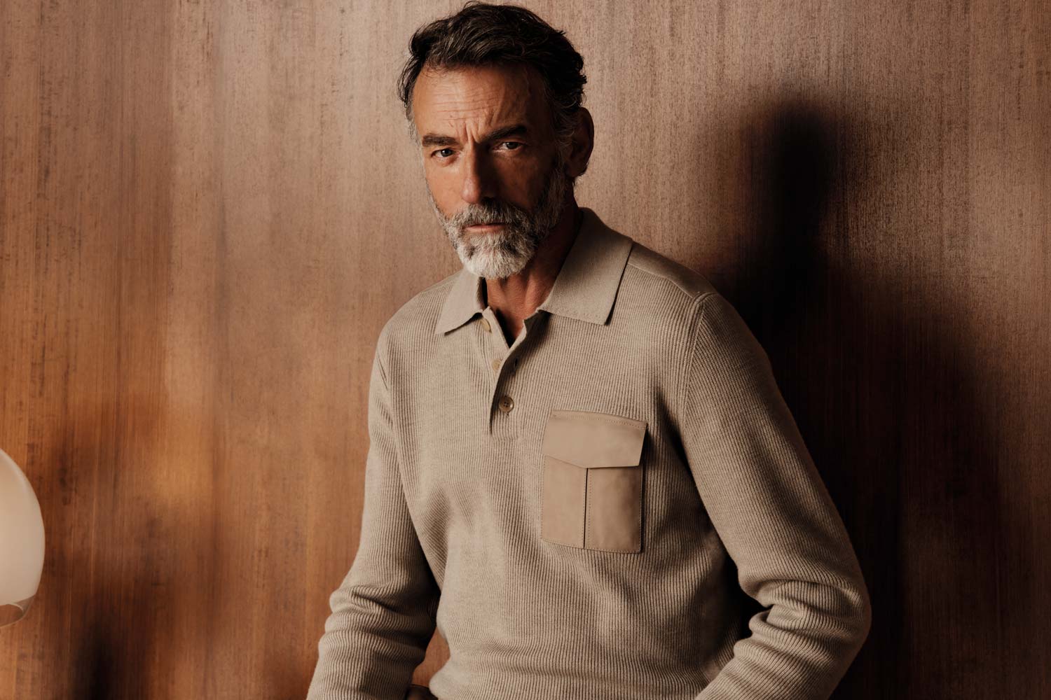 Fashion shoot for Zegna menswear collection in Milan