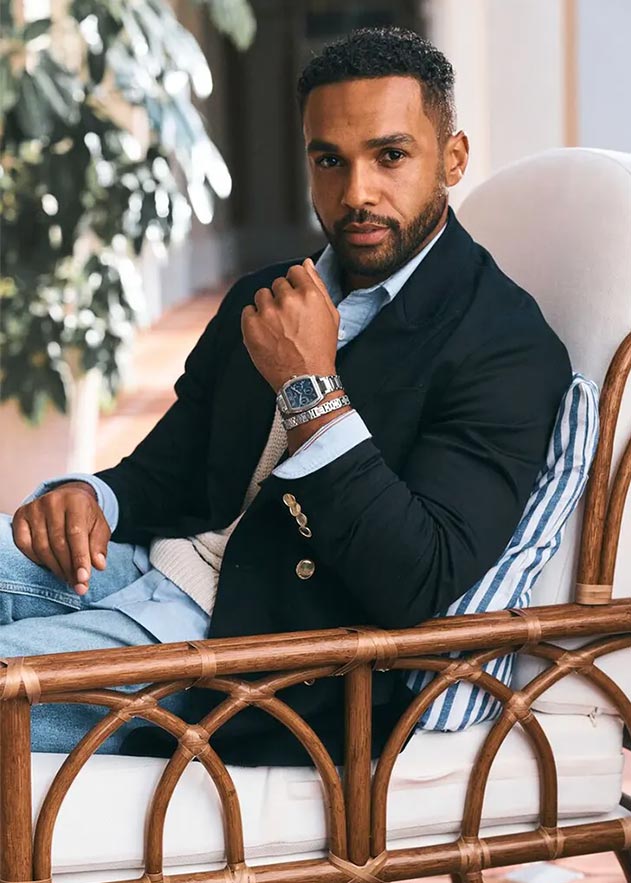 Leni Klum and Lucien Laviscount in the Tommy Hilfiger campaign produced by Courage Production