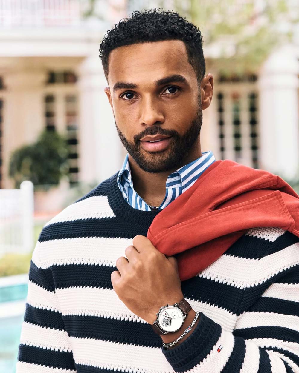 Film production and director Nicolo Terraneo on the Tommy Hilfiger set