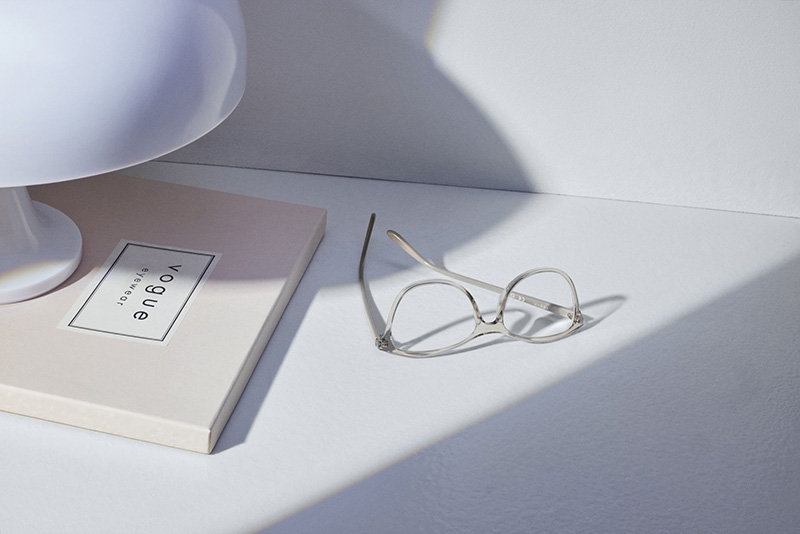 Vogue sunglasses and eyewear product photography in Milan