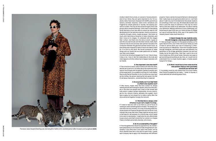 Photographer Anthony Goicolea on set in Milan for Dust Magazine