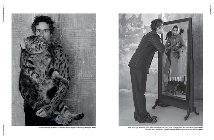Dust Magazine x Marni editorial photo production