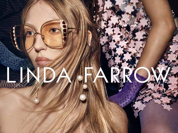 Linda Farrow photo and video campaign at Lake Como