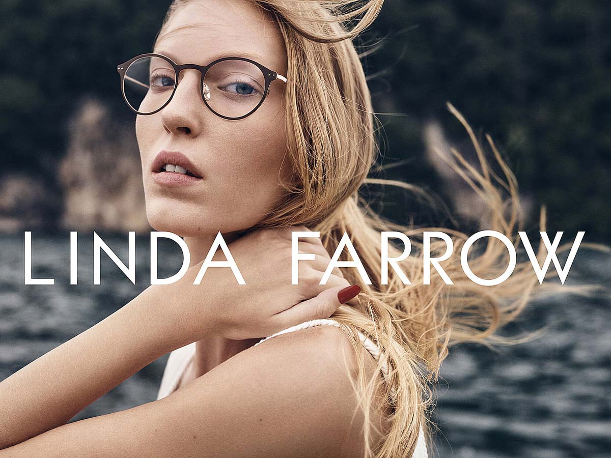 Linda Farrow campaign at Villa Balbiano, Lake Como