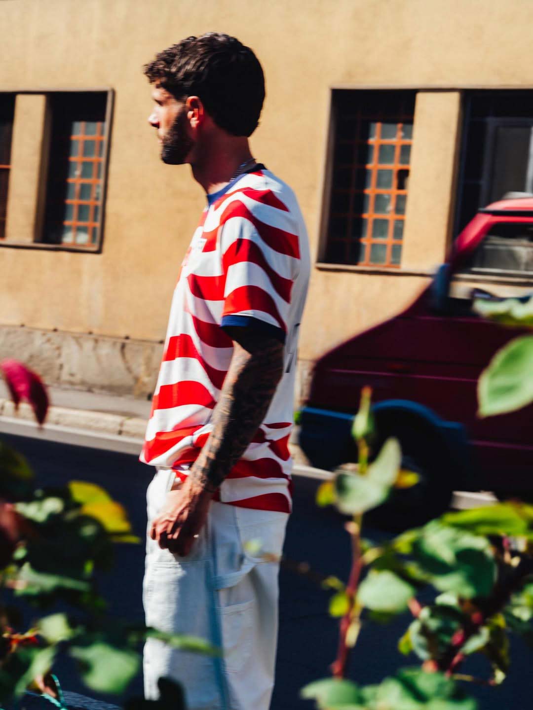 Christian Pulisic Time Magazine editorial cover wardrobe Fabiana Guigli