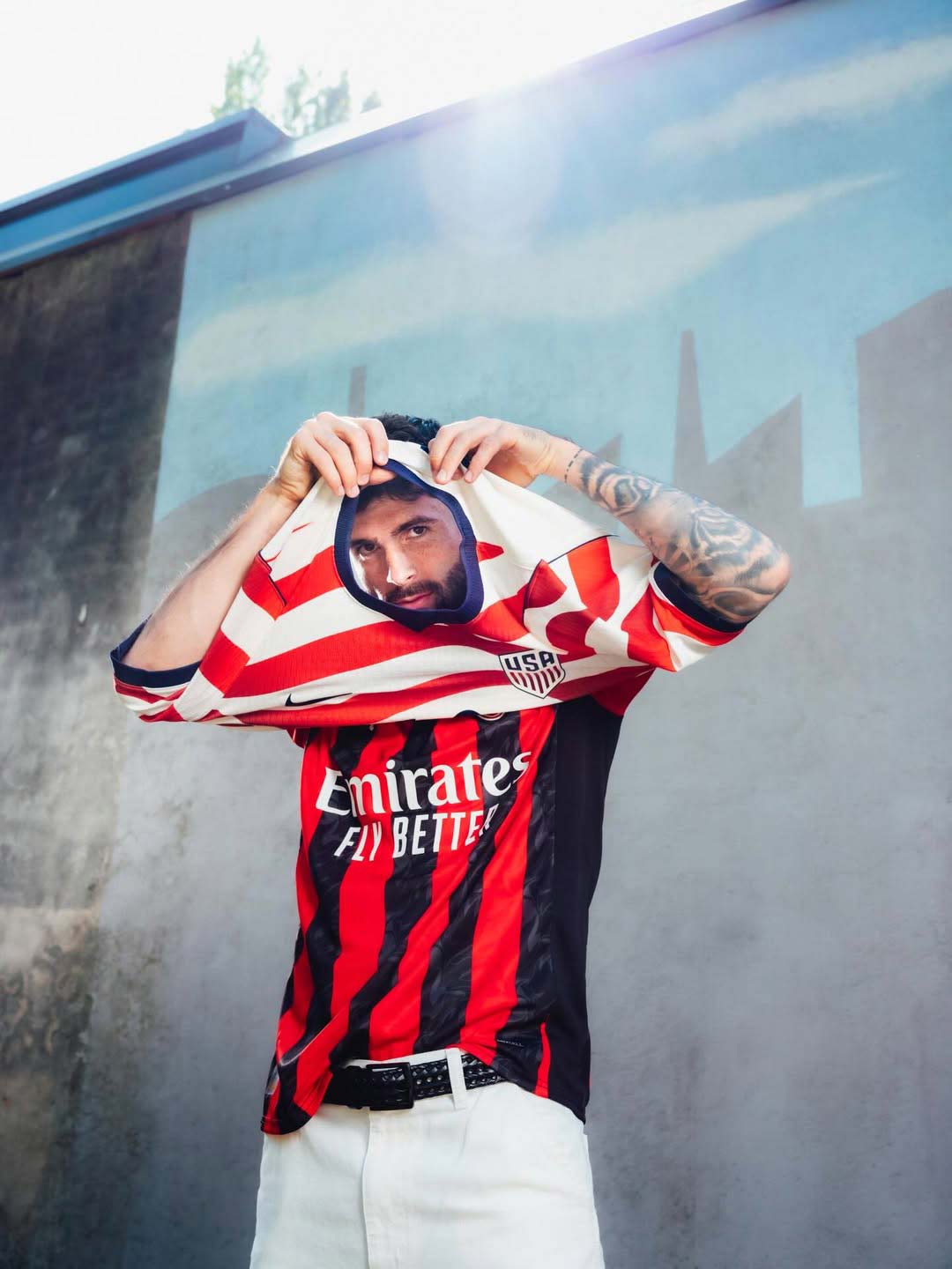 Christian Pulisic Time Magazine cover shoot photographer Alex F Webb