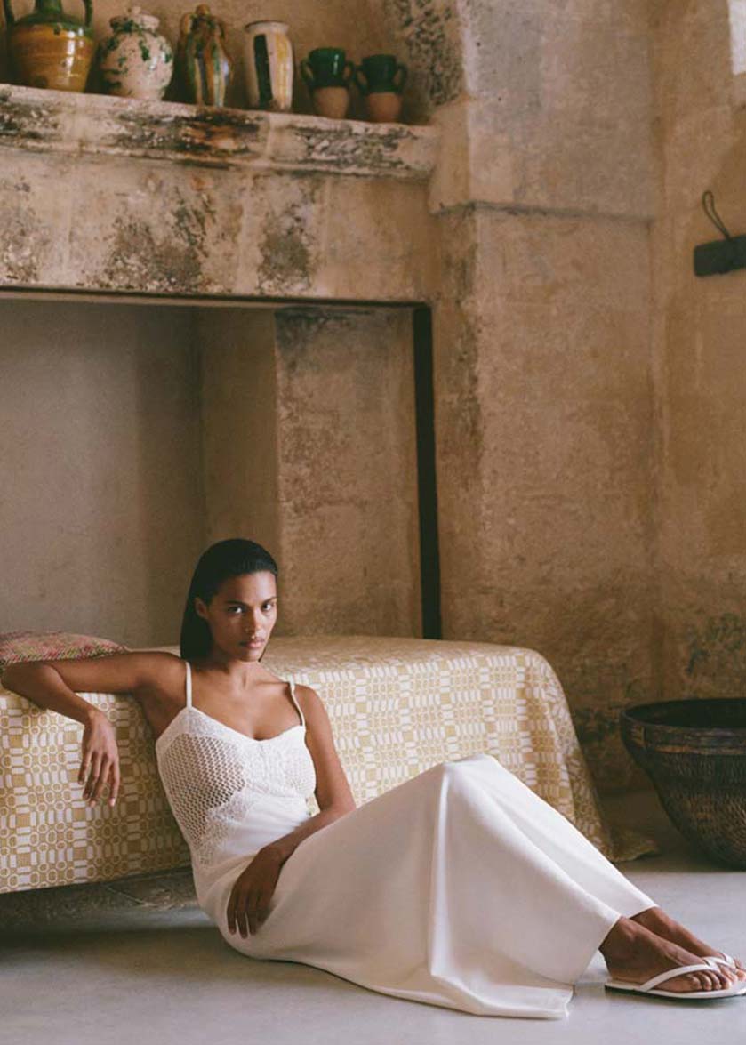Meshky fashion campaign in Puglia, photo production service by Courage Production