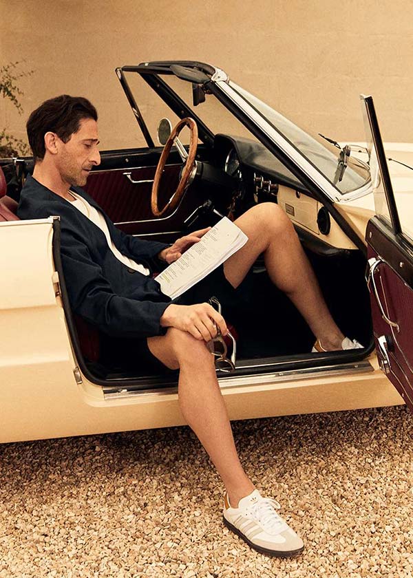 Kith fashion film production with Adrien Brody on location in Puglia Italy