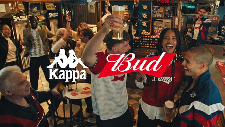 Kappa x Budweiser World Cup commercial production in Italy, directed by Elliot Simpson, by Courage Production
